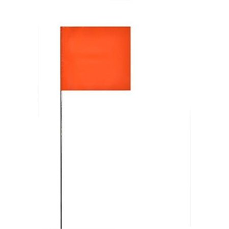 SWANSON TOOL CO Swanson Tool FOR21100 Flag Stake; Orange - Bundle of 100 FOR21100